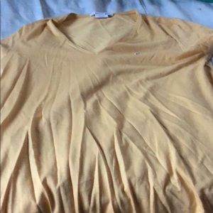 lacoste v neck tshirt